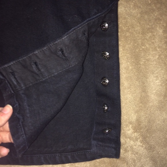 *SOLD* Vintage 90s BONGO high waisted jean skirt - Picture 3 of 7